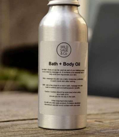 wild sage & co bath and body oil