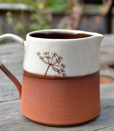 Wendy Calder Cow Parsley Ceramic Milk Jug