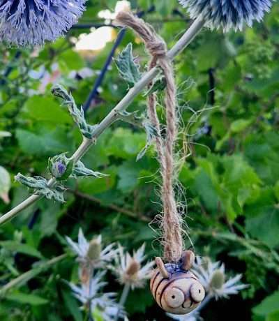 ceramic hanging bee