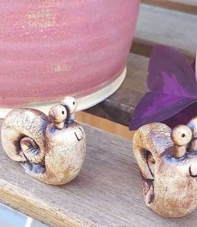 ceramic snails