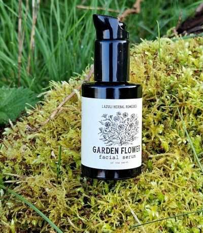garden flower facial serum