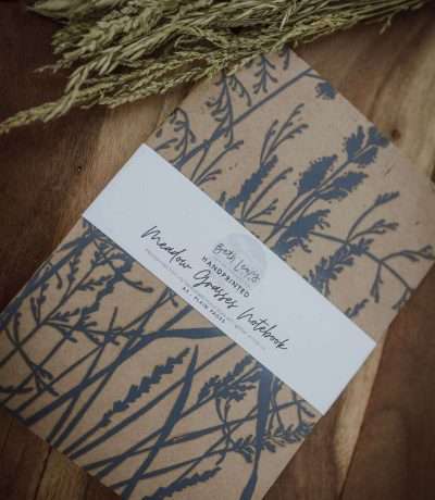 Meadow Grass Print Notebook